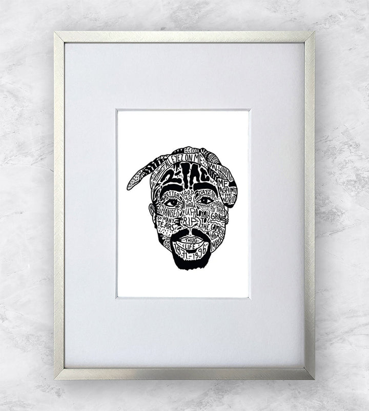 Tupac | Popkultur Miniprints