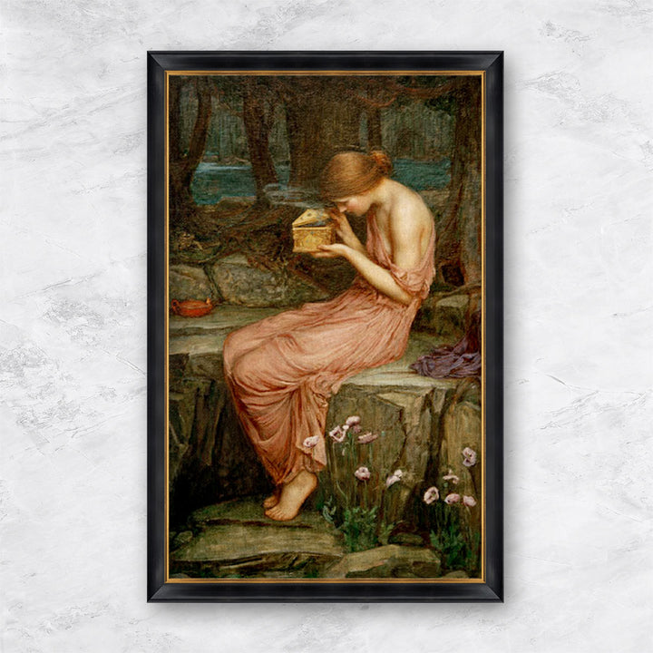 "Psyche Opening the Golden Box" | John William Waterhouse