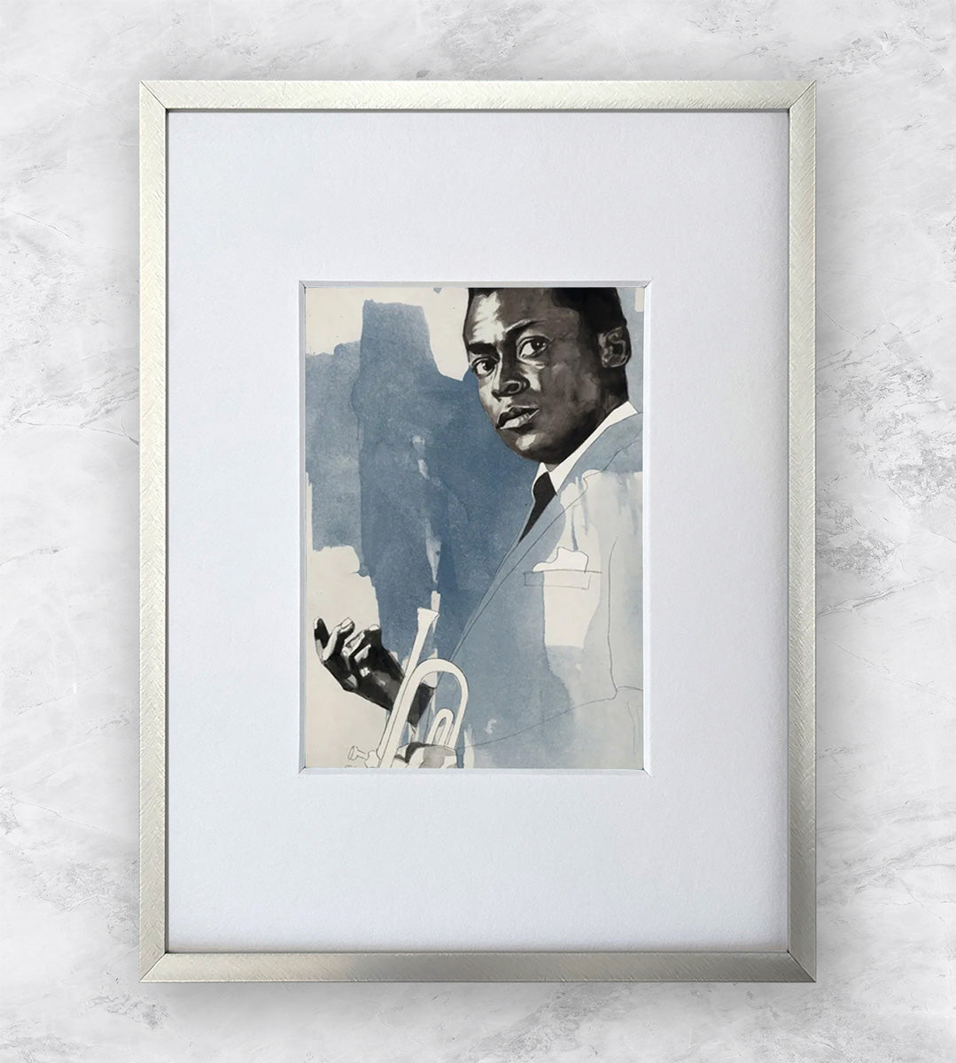 Miles Davis | Berühmte Persönlichkeiten Miniprints