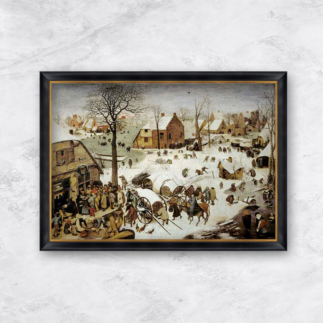 "Volkszählung zu Bethlehem" | Pieter Bruegel d. Ä.