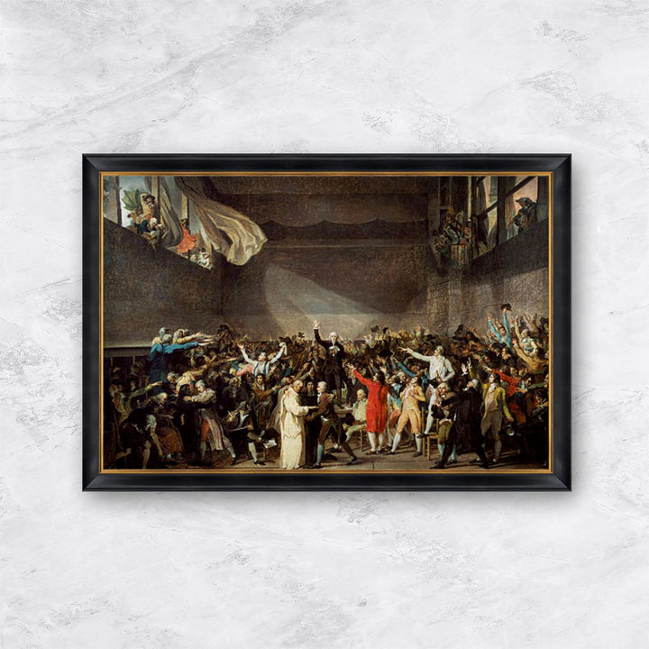 "The Tennis Court Oath, 20th June 1789" | Jacques Louis David