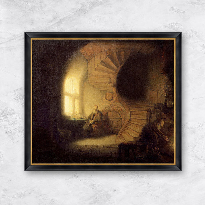 "Der Philosoph" | Rembrandt van Rijn