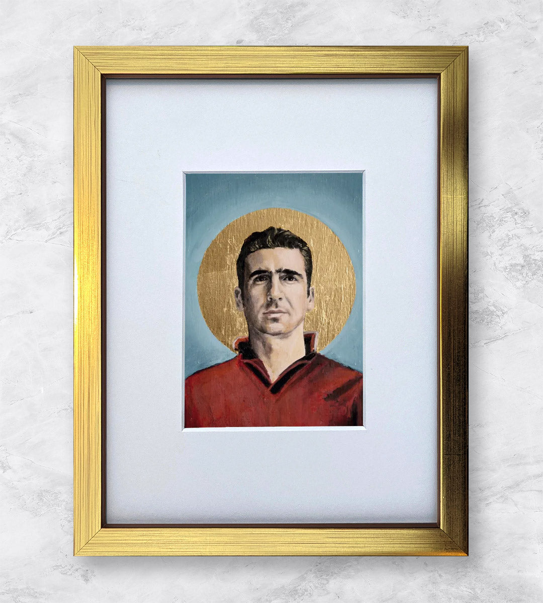 Eric Cantona | Berühmte Persönlichkeiten Miniprints