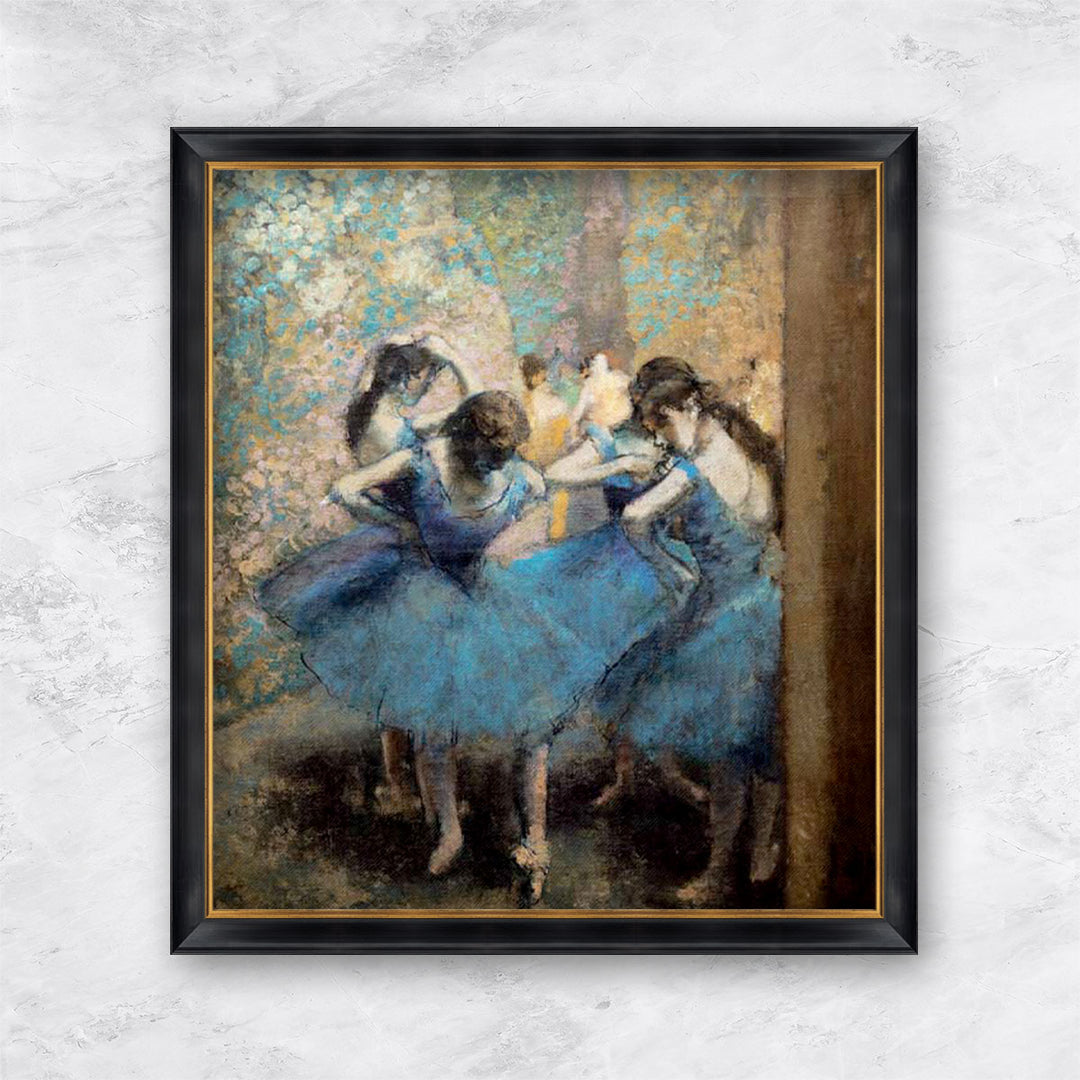 "Die blauen Tänzerinnen" | Edgar Degas