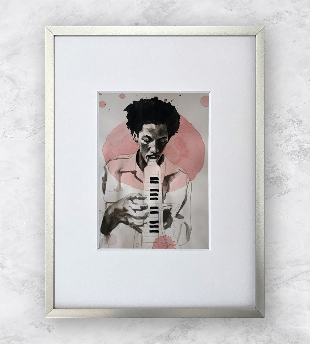 Augustus Pablo | Berühmte Persönlichkeiten Miniprints