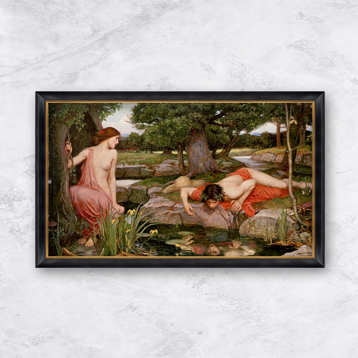 "Echo and Narcissus" | John William Waterhouse