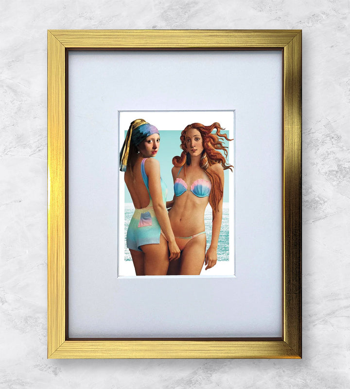 Beach Girls | Popkultur Miniprints