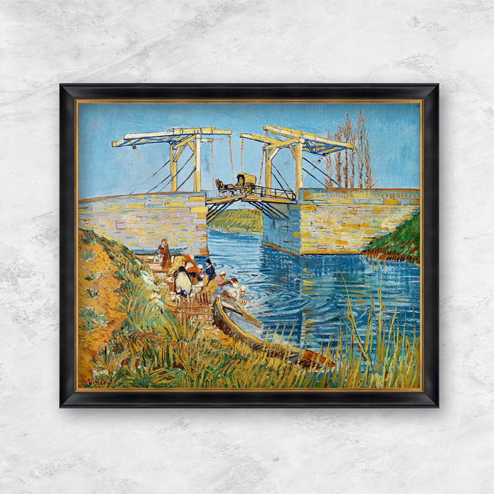 "Die Brücke von Langlois mit Wäscherinnen" | Vincent van Gogh