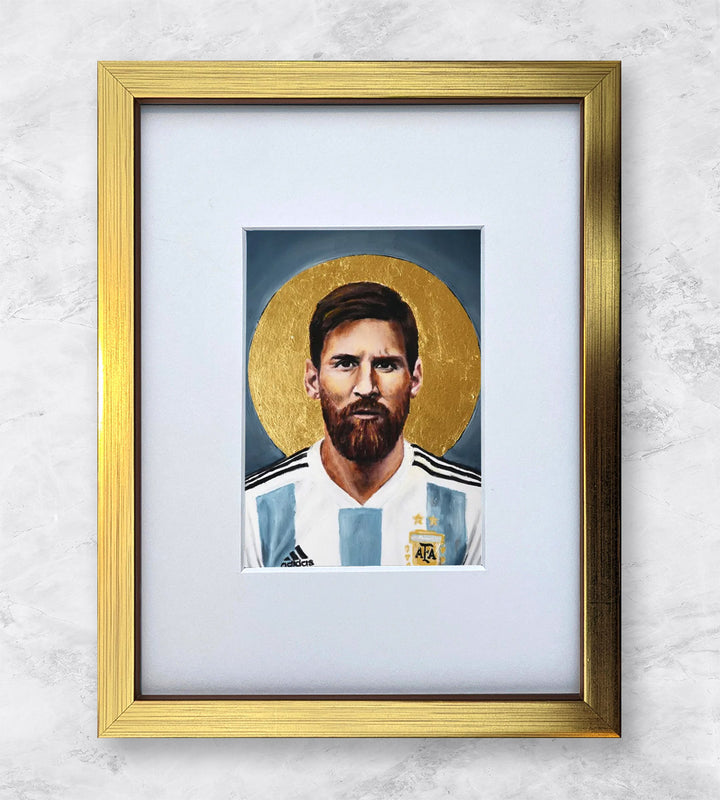 Lionel Messi | Berühmte Persönlichkeiten Miniprints