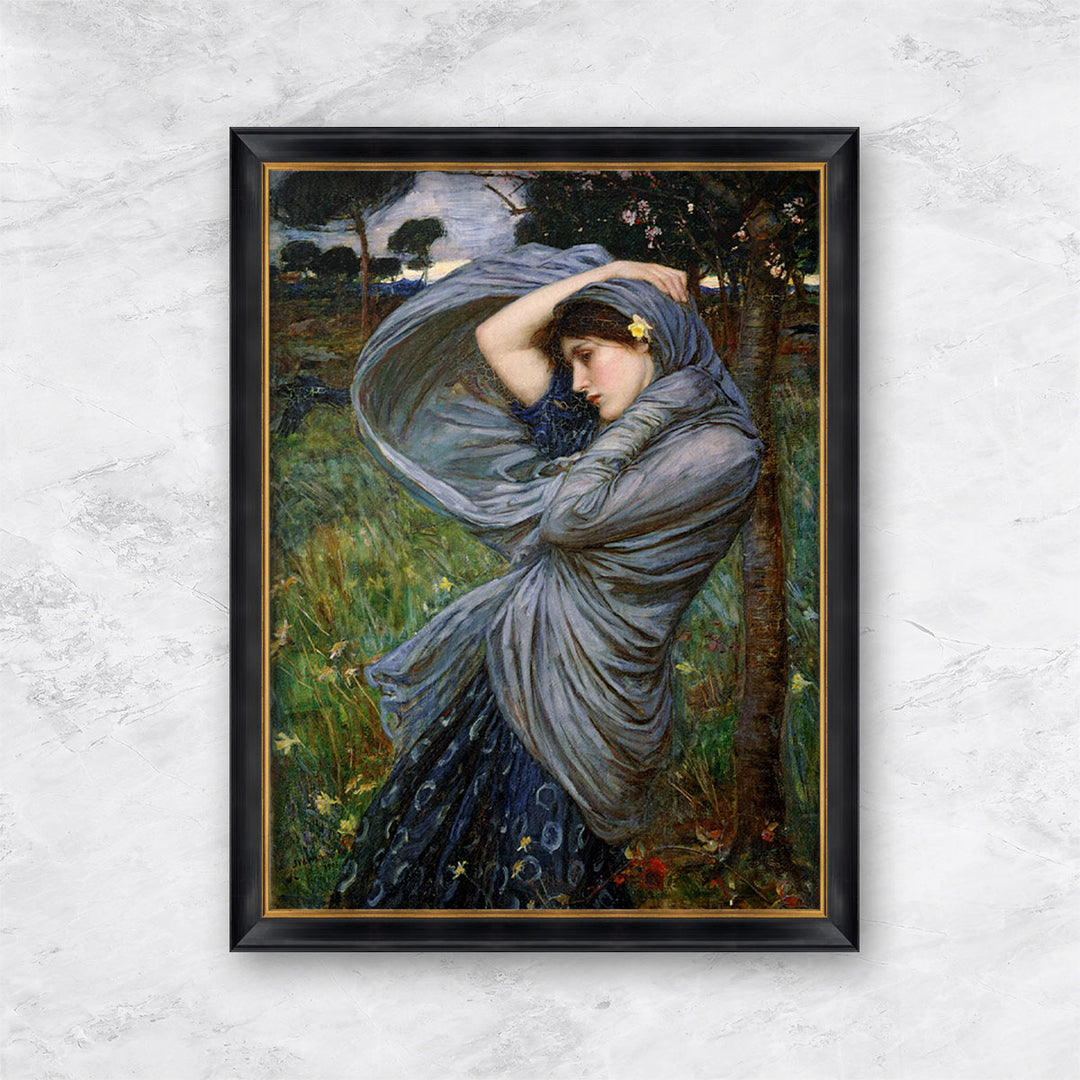 "Boreas" | John William Waterhouse