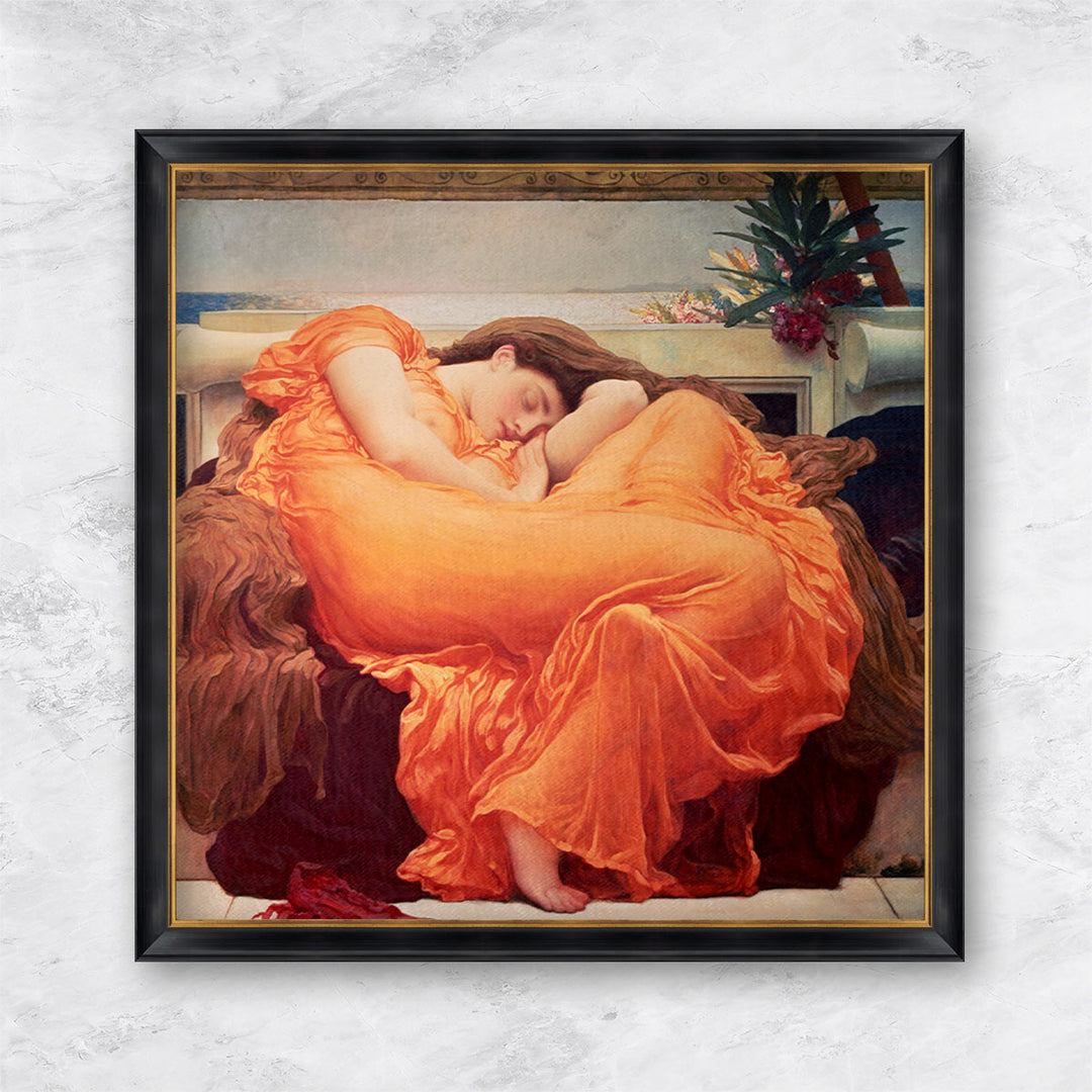 "Flaming June" |  Frederic Leighton