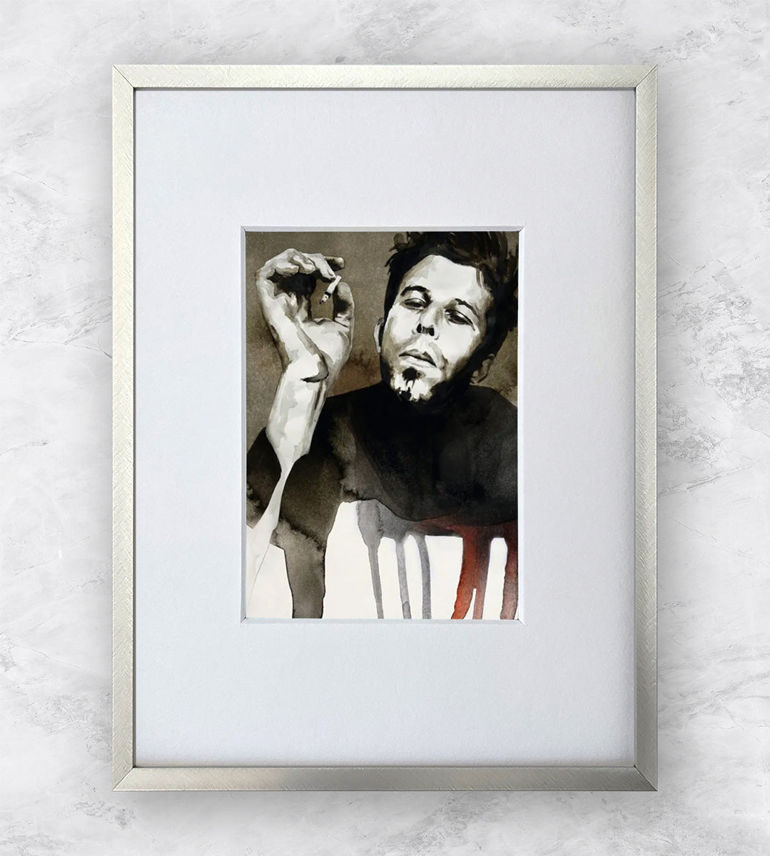 Tom Waits | Berühmte Persönlichkeiten Miniprints