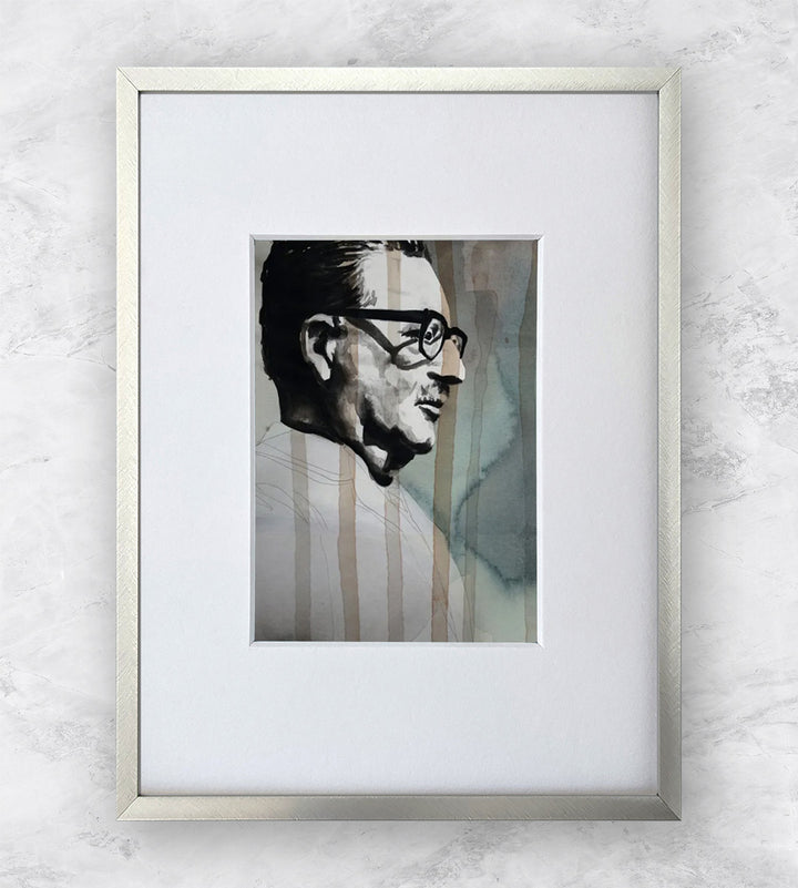 Salvador Allende | Berühmte Persönlichkeiten Miniprints