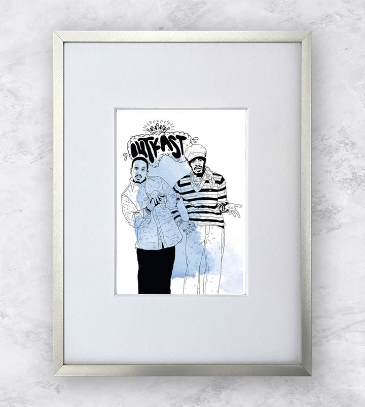 Outkast | Popkultur Miniprints