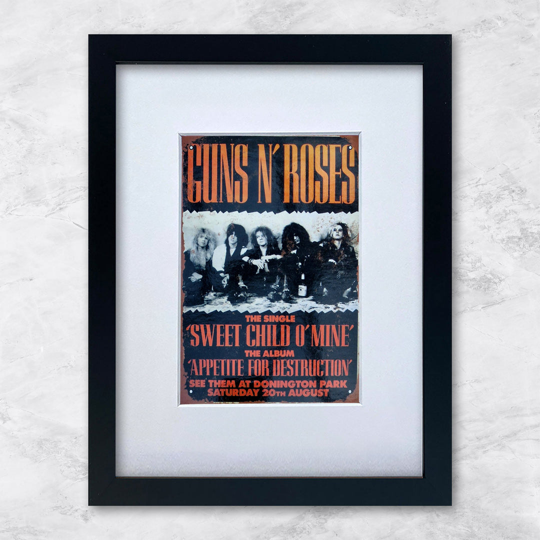 Guns N Roses (Donington Park) | Berühmte Persönlichkeiten Miniprints