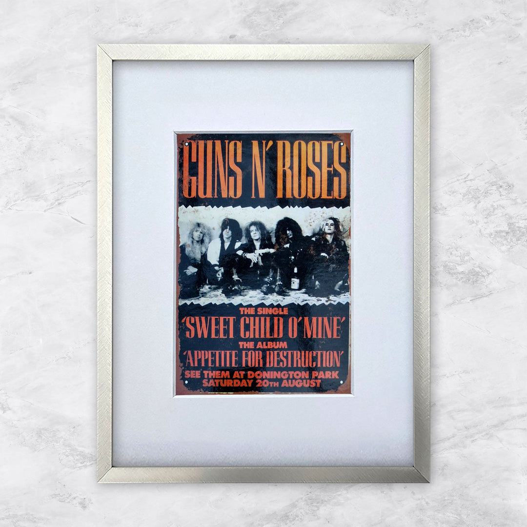 Guns N Roses (Donington Park) | Berühmte Persönlichkeiten Miniprints