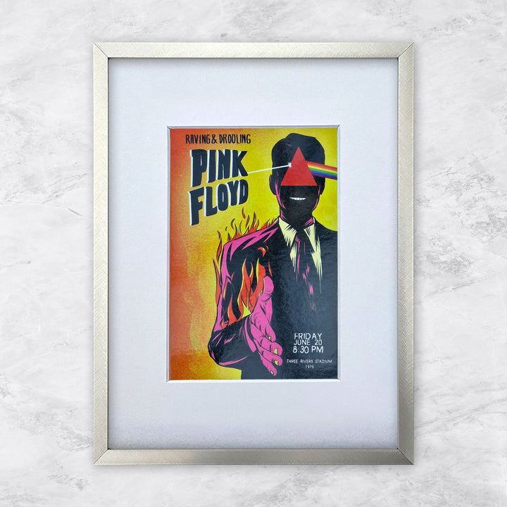 Pink Floyd (Three Rivers Stadium 20.06.1975) | Berühmte Persönlichkeiten Miniprints