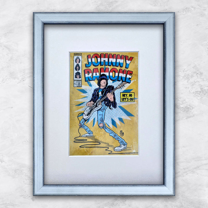 Johnny Ramone | Berühmte Persönlichkeiten Miniprints