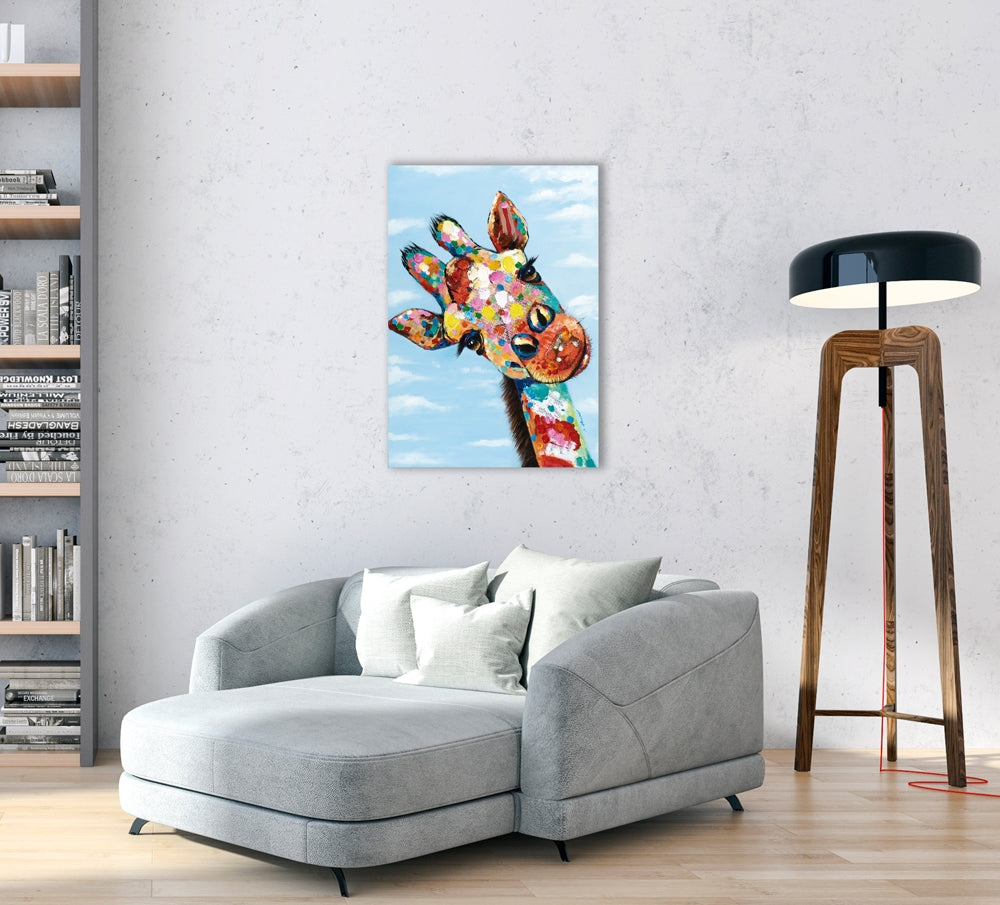 Bunte Giraffe