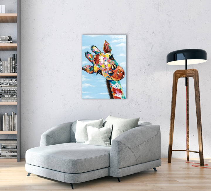 Bunte Giraffe