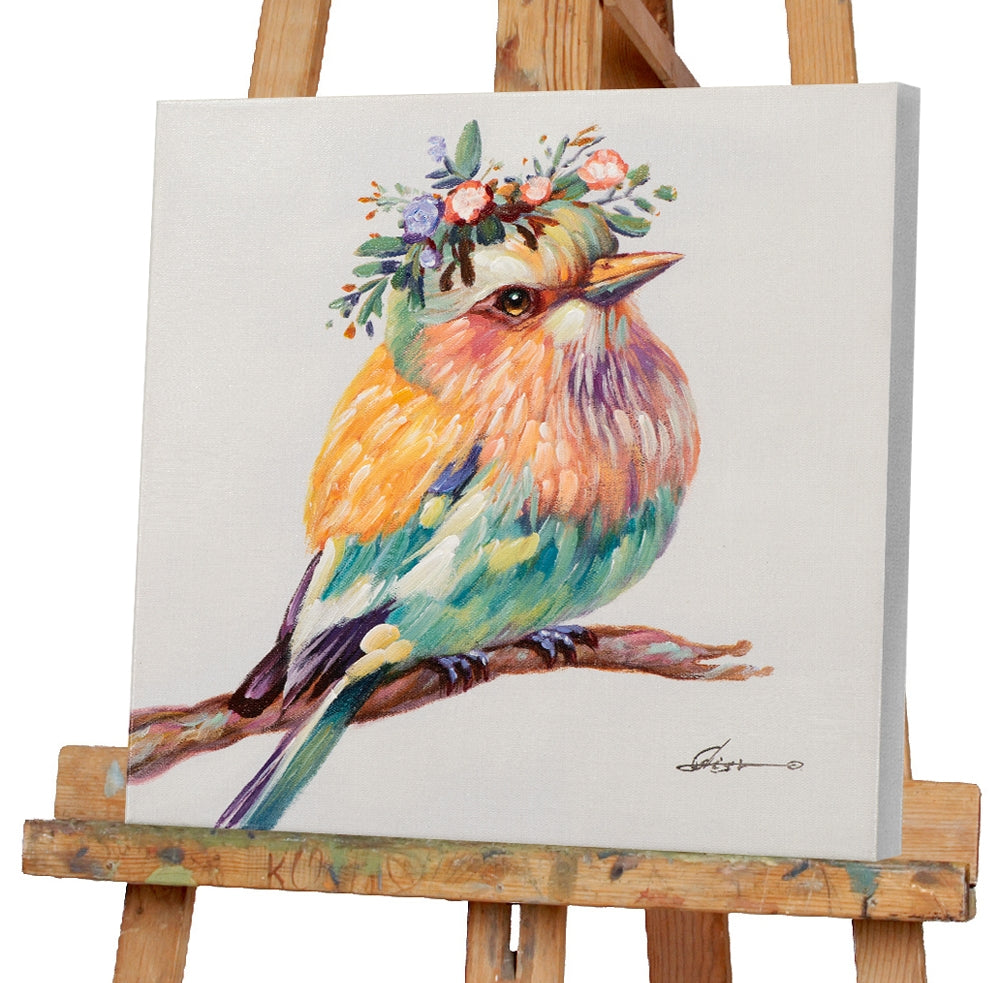 Süsser bunter Vogel