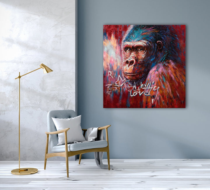 Streetart Gorilla