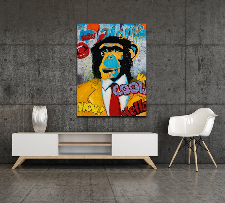 Pop Art Affe