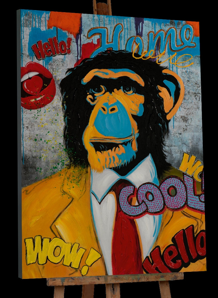 Pop Art Affe