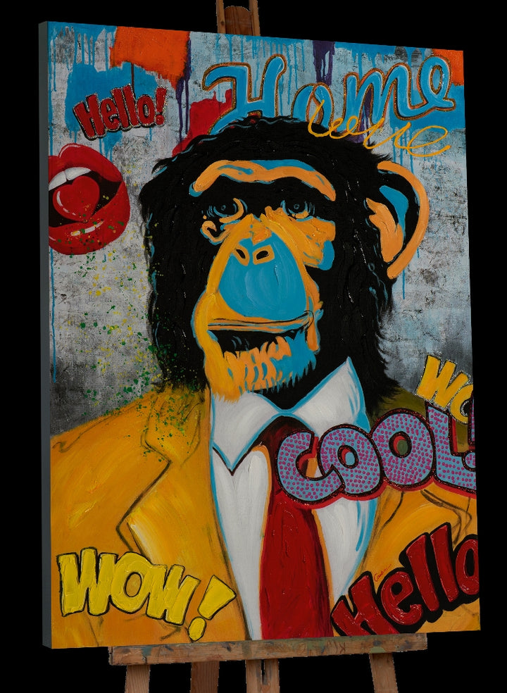 Pop Art Affe