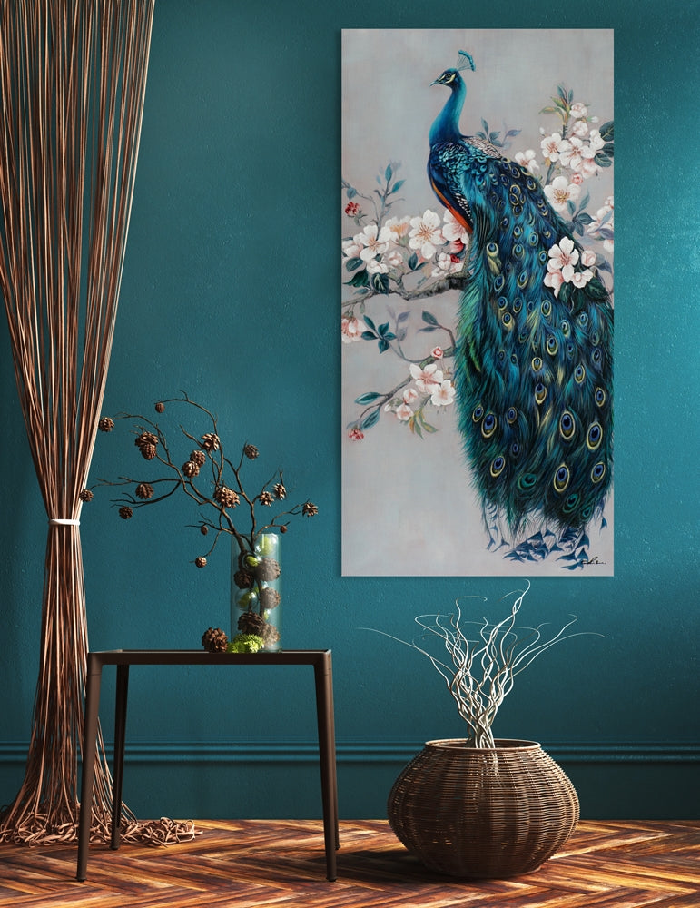 Romantischer Pfau