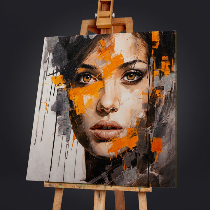 Brown eye girl