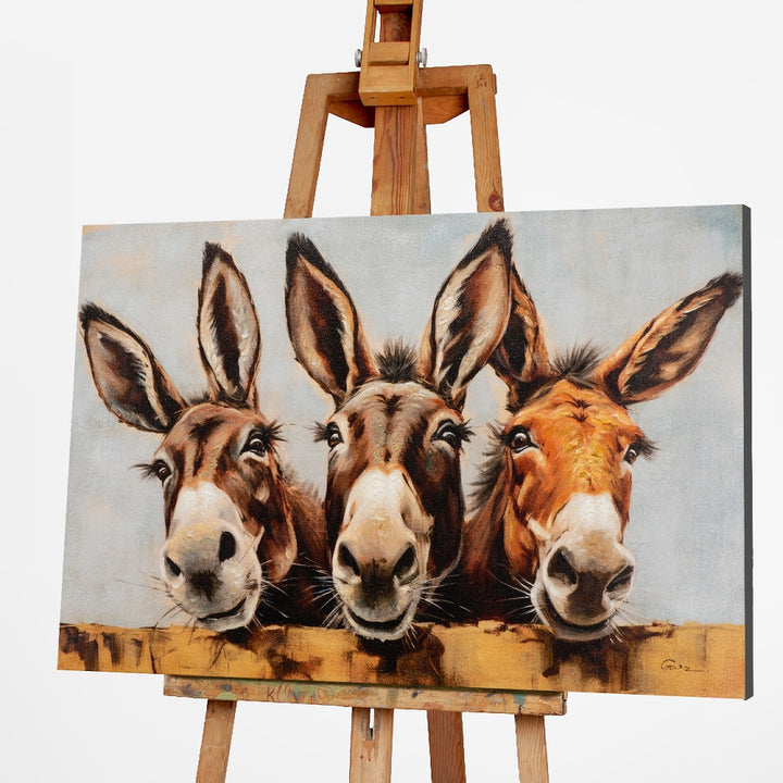 Curious Donkeys