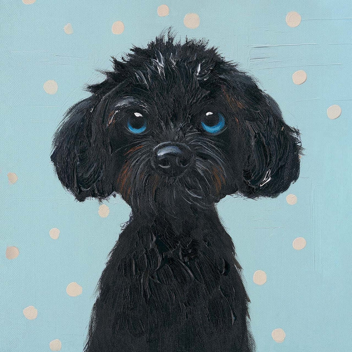 Black Puppy | Acrylgemälde