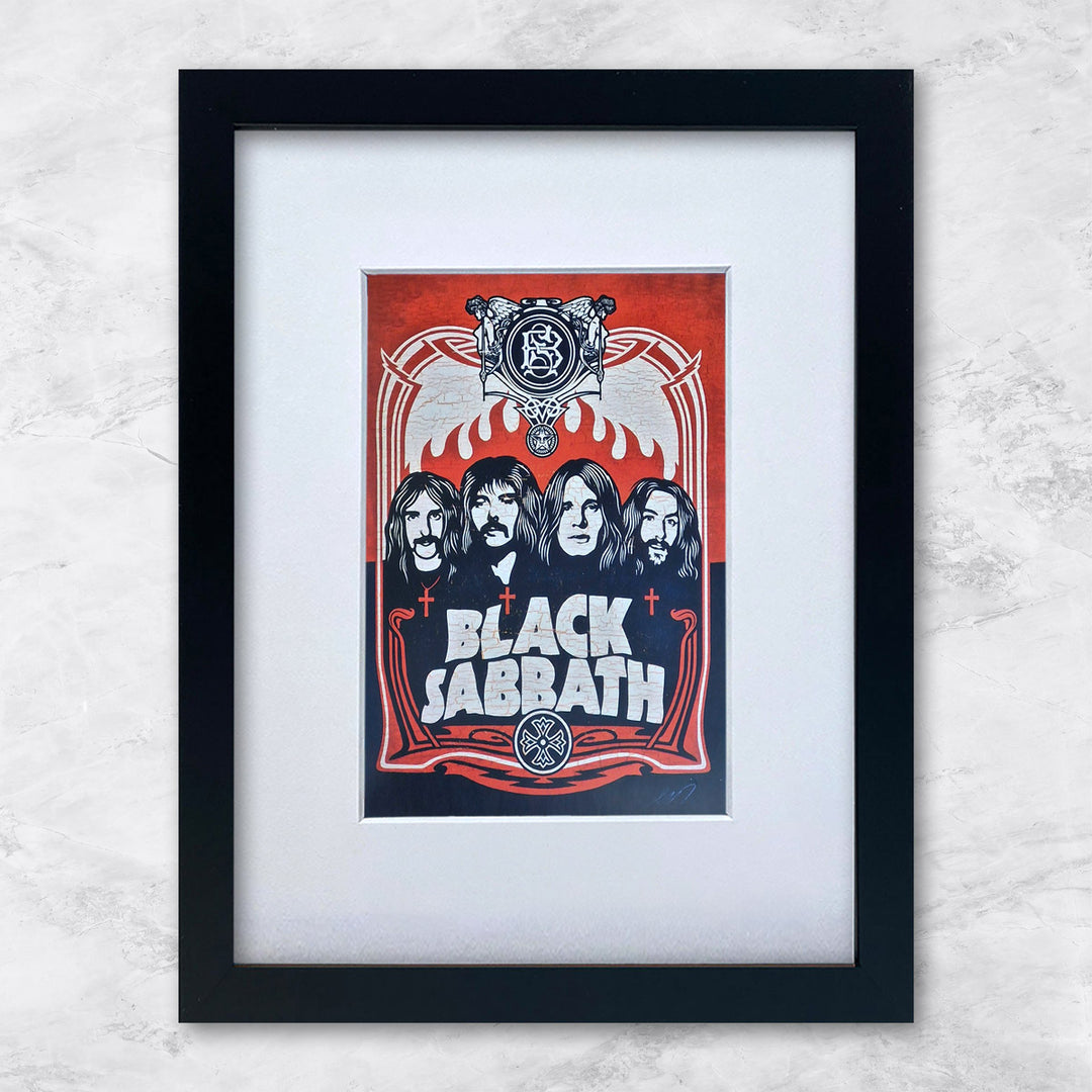 Black Sabbath | Berühmte Persönlichkeiten Miniprints