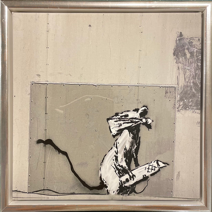 „Rat With Boxcutter“ | Banksy