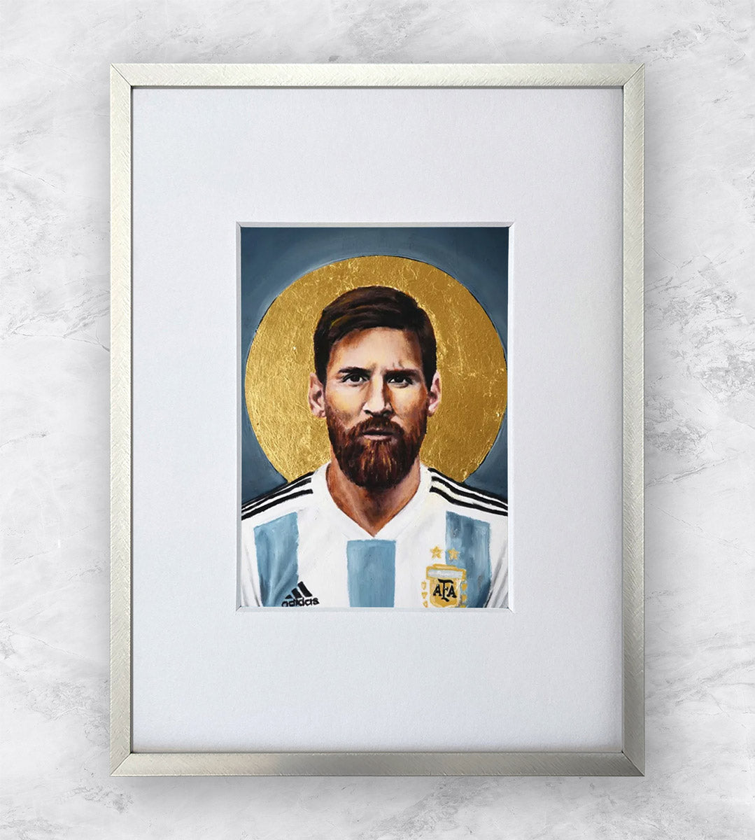 Lionel Messi | Berühmte Persönlichkeiten Miniprints