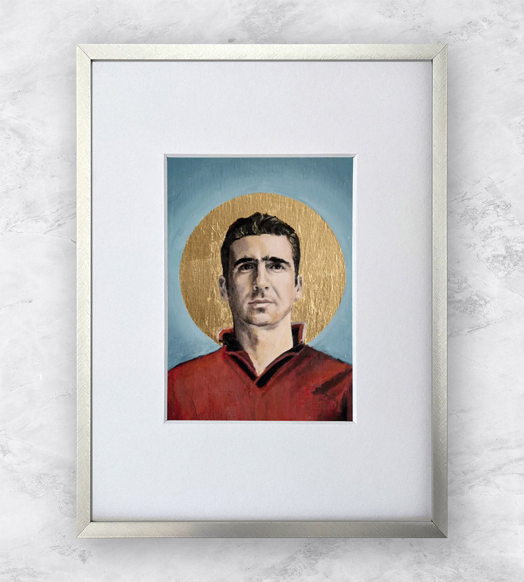 Eric Cantona | Berühmte Persönlichkeiten Miniprints