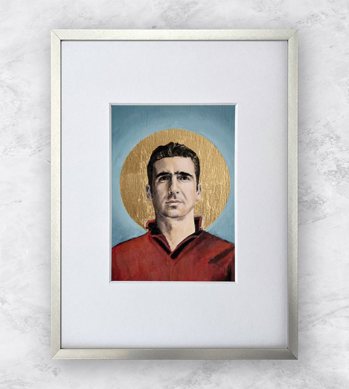 Eric Cantona | Berühmte Persönlichkeiten Miniprints