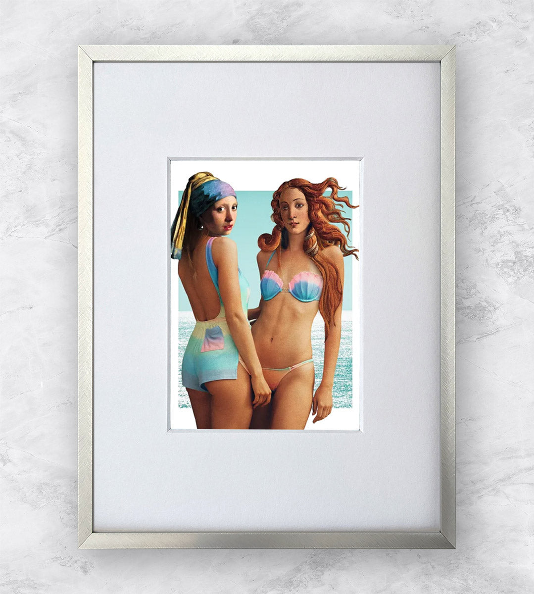 Beach Girls | Popkultur Miniprints