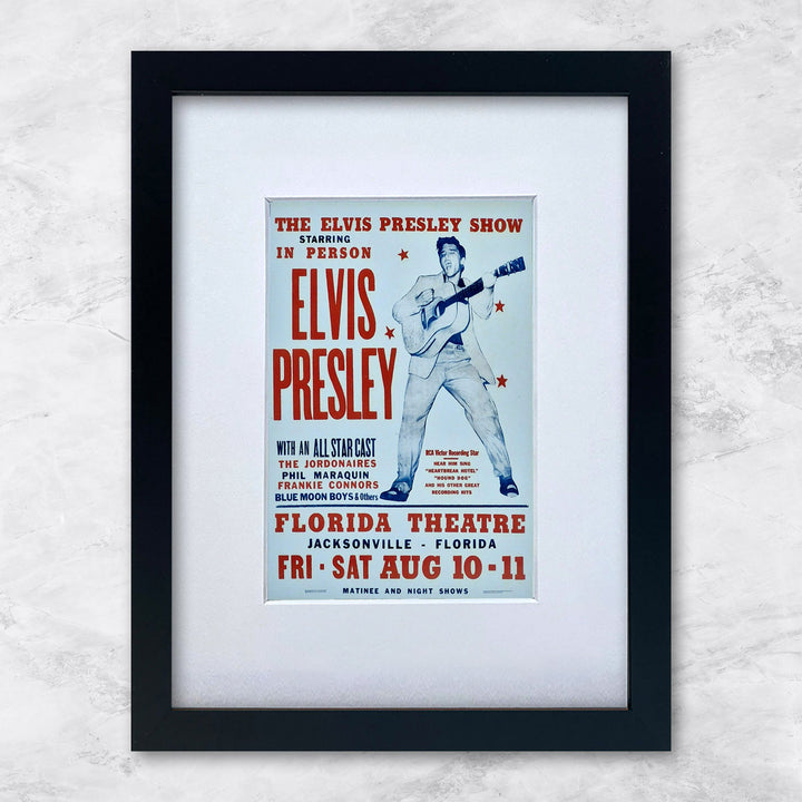 Elvis Presley (Florida Theatre) | Berühmte Persönlichkeiten Miniprints