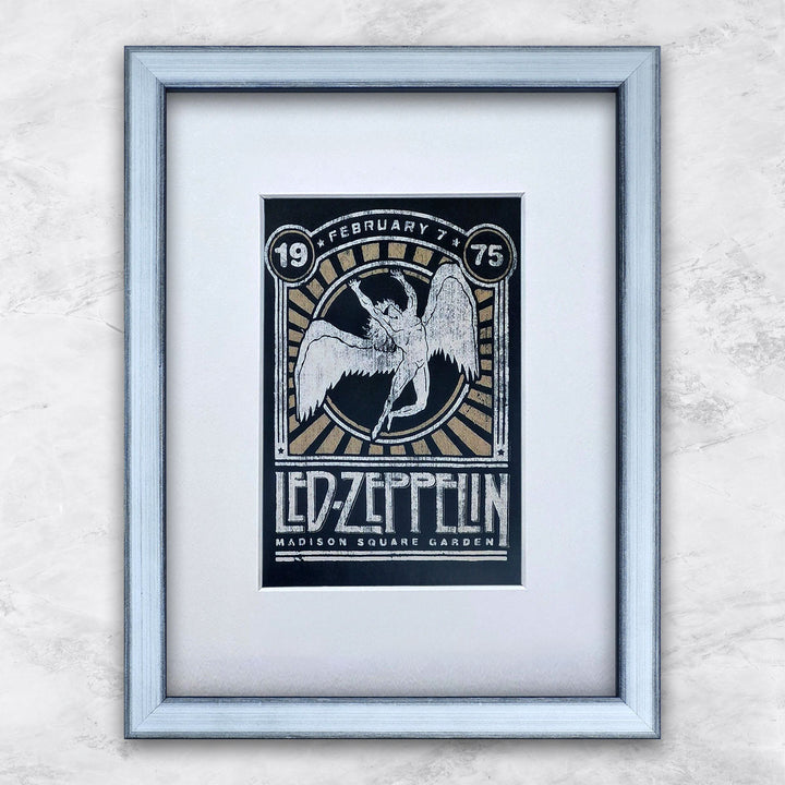 Led-Zeppelin (Madison Square Garden 02.07.1975) | Berühmte Persönlichkeiten Miniprints