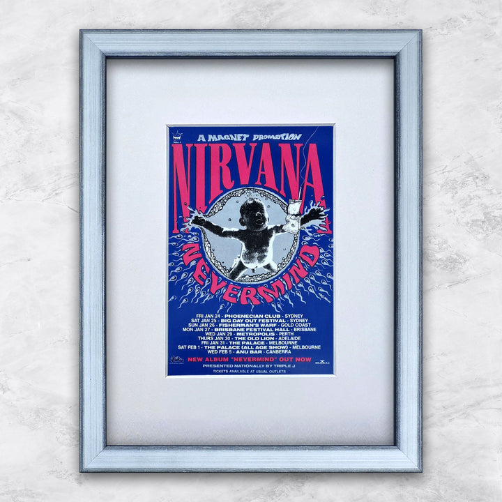 Nirvana - Nevermind | Berühmte Persönlichkeiten Miniprints