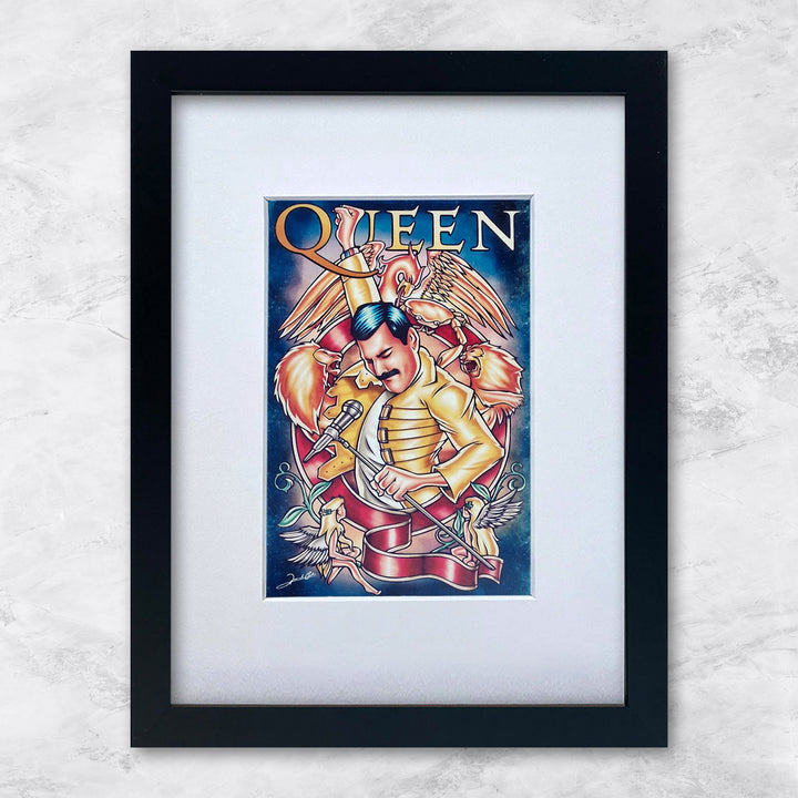 Queen | Berühmte Persönlichkeiten Miniprints