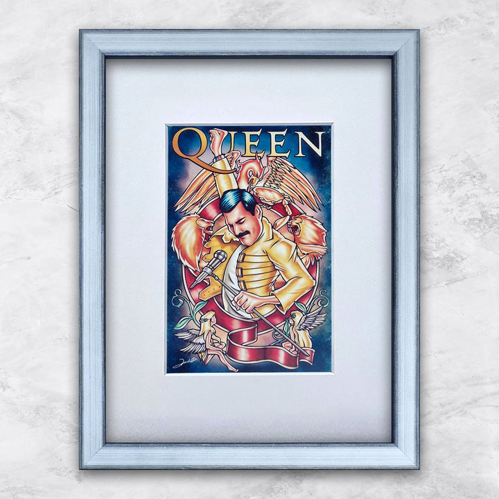 Queen | Berühmte Persönlichkeiten Miniprints