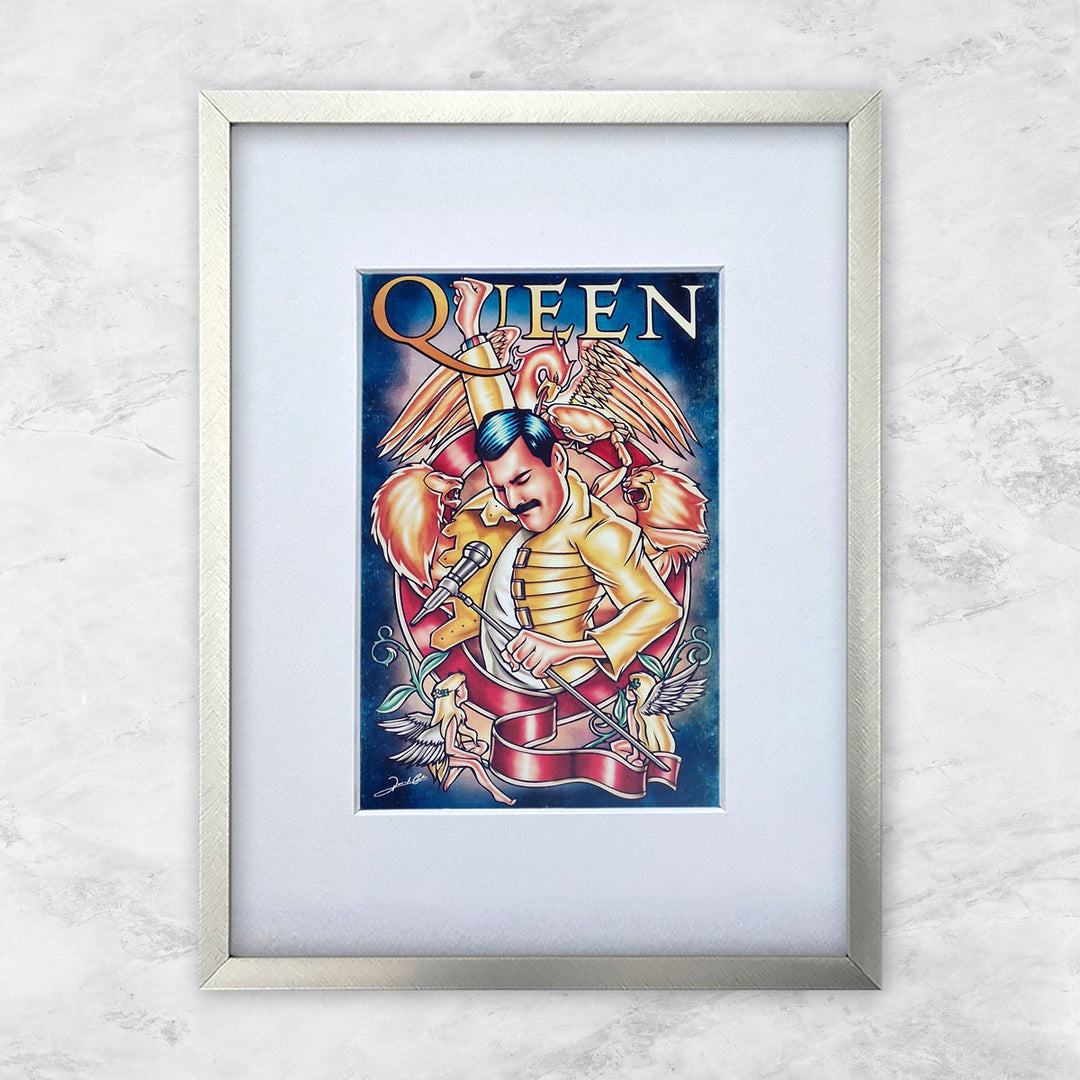 Queen | Berühmte Persönlichkeiten Miniprints