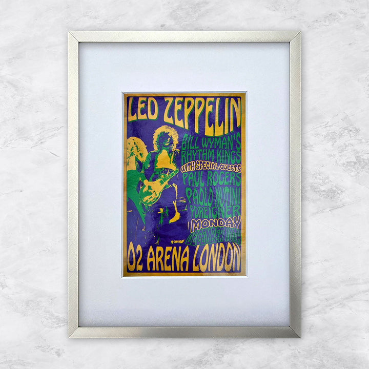 Leo Zeppelin (O2 Arena London)| Berühmte Persönlichkeiten Miniprints