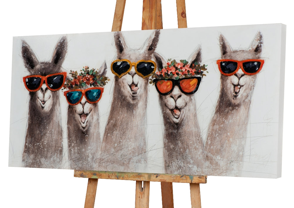 Trendige Lamas