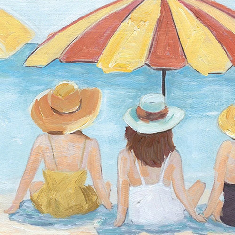 Damen am Strand