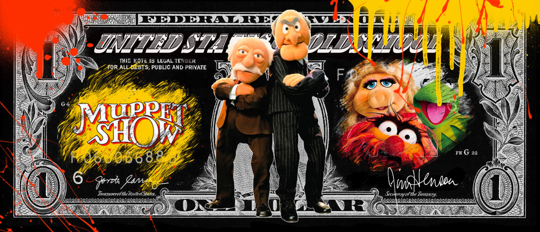 Skyyloft MUPPET SHOW DOLLAR – gerahmt