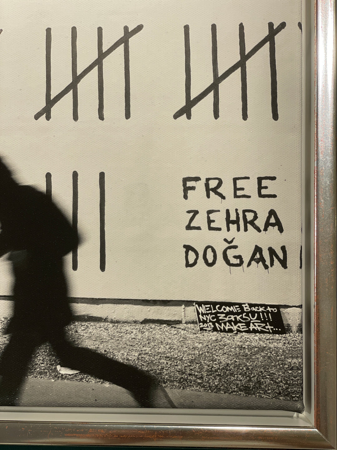 „Free Zehra Doğan“ | Banksy